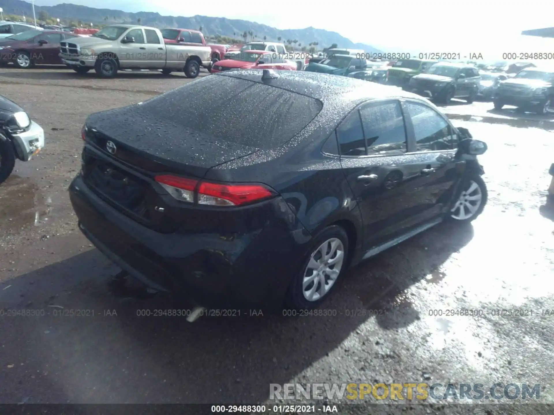 4 Photograph of a damaged car JTDEPMAE9MJ126327 TOYOTA COROLLA 2021