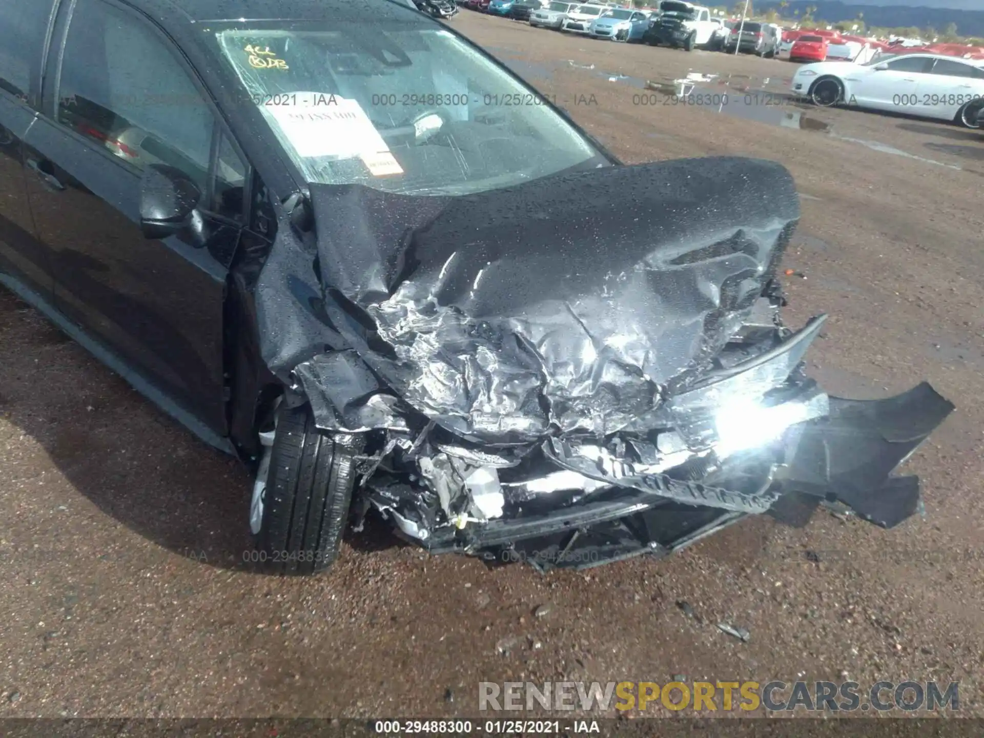 6 Photograph of a damaged car JTDEPMAE9MJ126327 TOYOTA COROLLA 2021