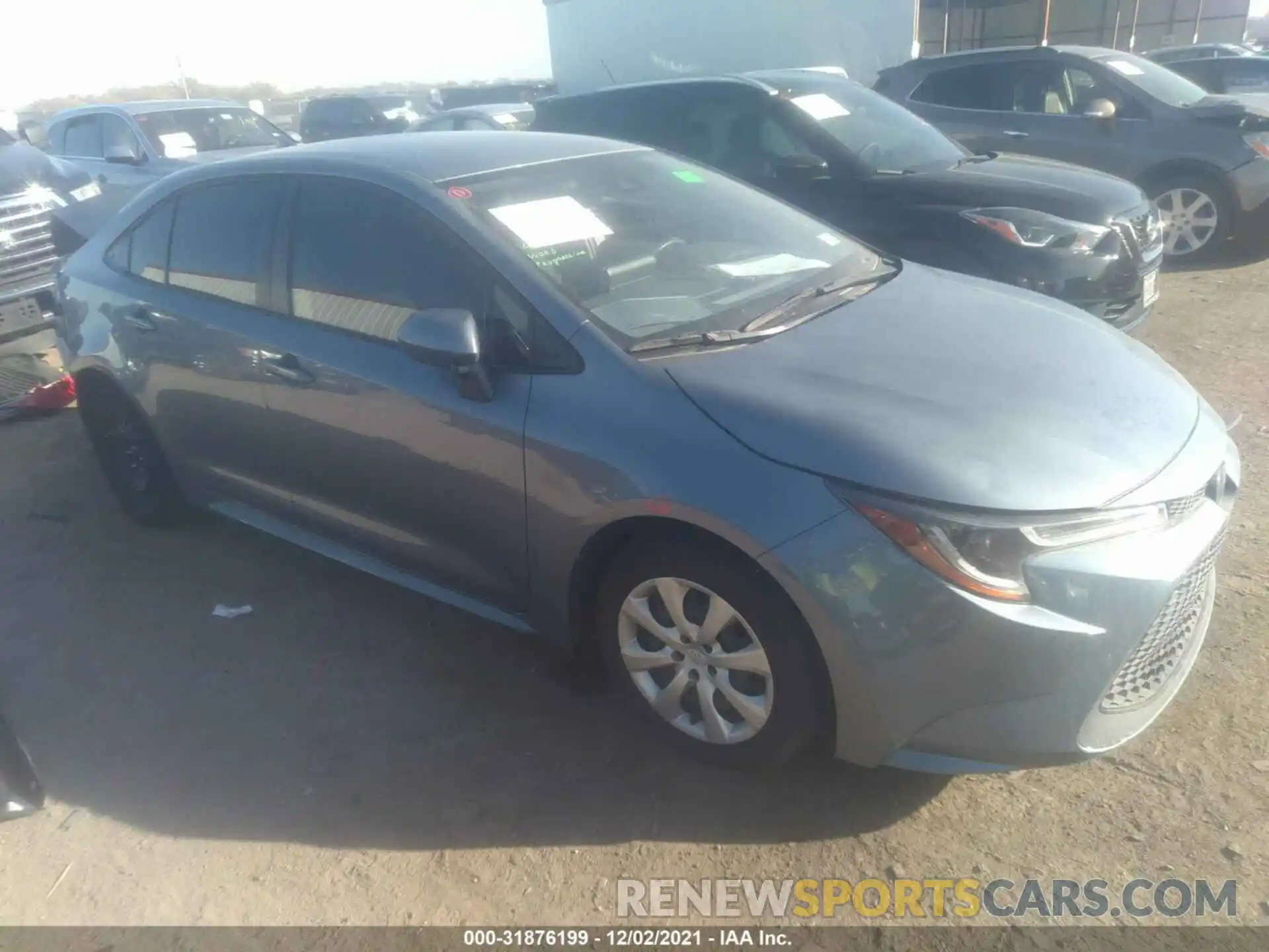 1 Photograph of a damaged car JTDEPMAE9MJ126375 TOYOTA COROLLA 2021