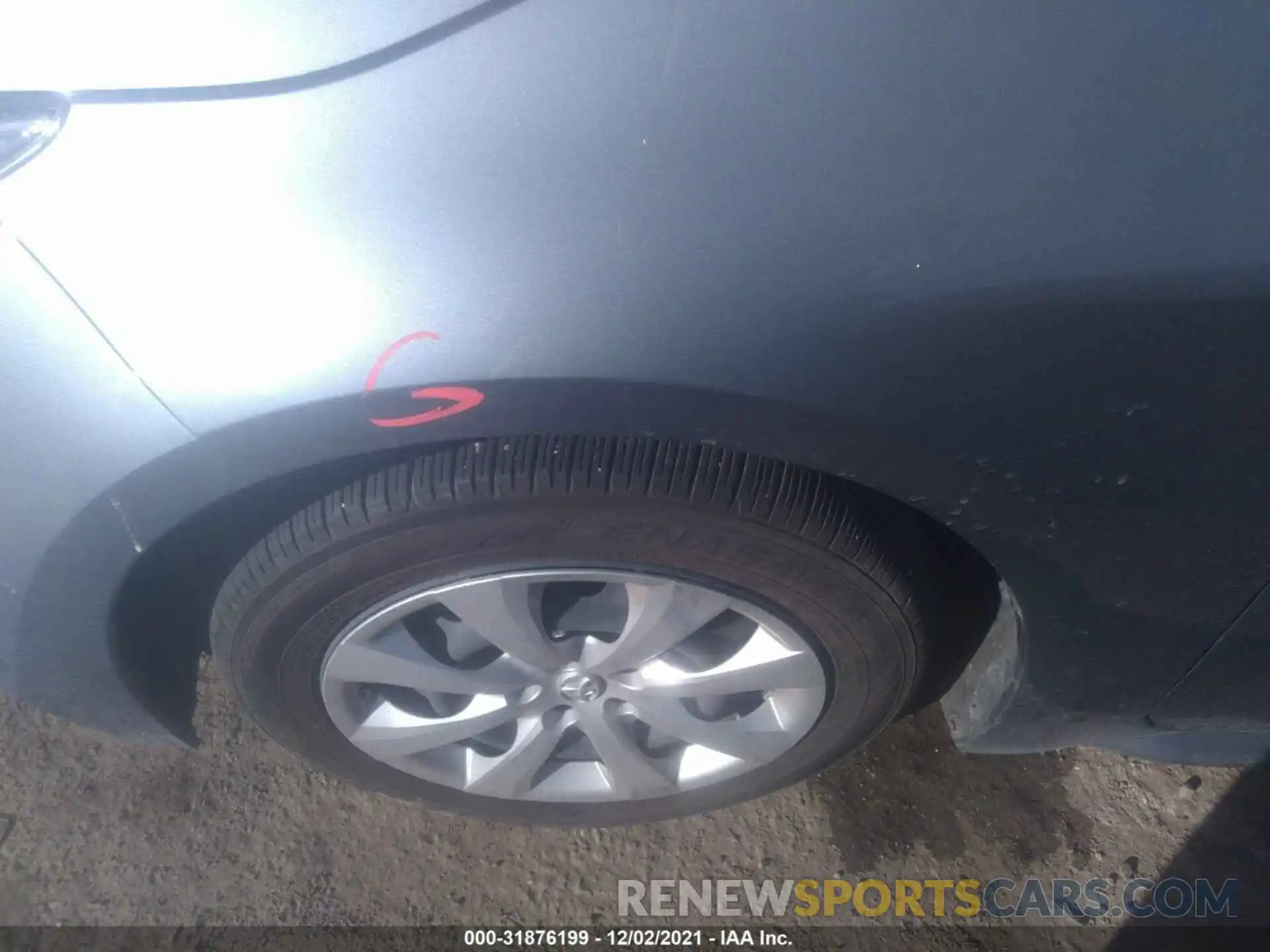 12 Photograph of a damaged car JTDEPMAE9MJ126375 TOYOTA COROLLA 2021