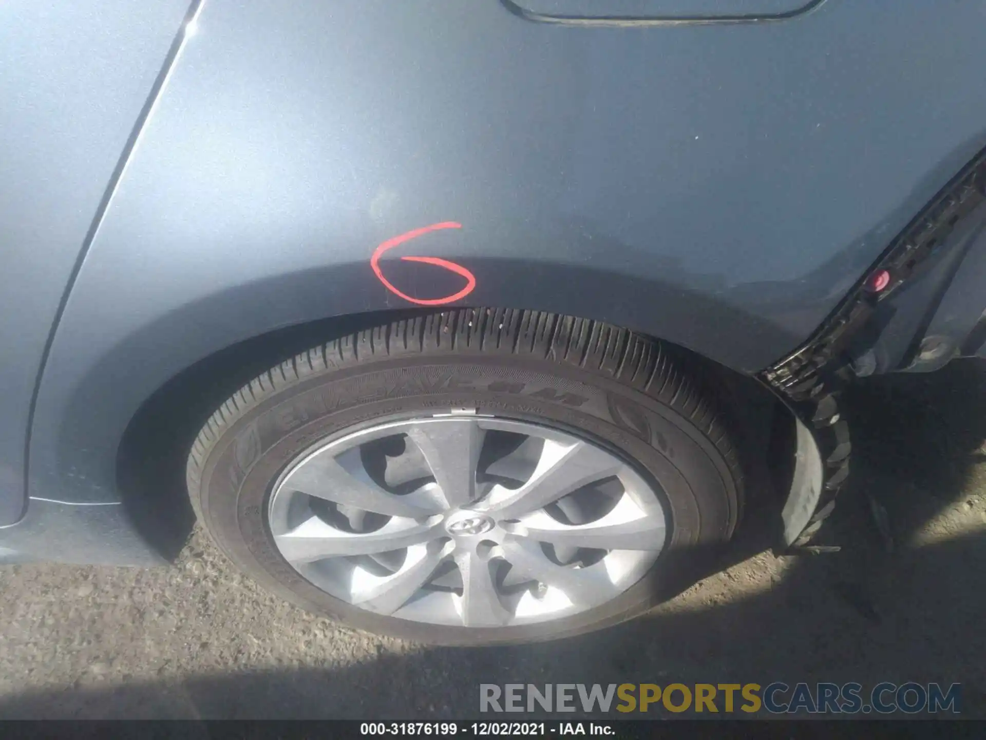 13 Photograph of a damaged car JTDEPMAE9MJ126375 TOYOTA COROLLA 2021