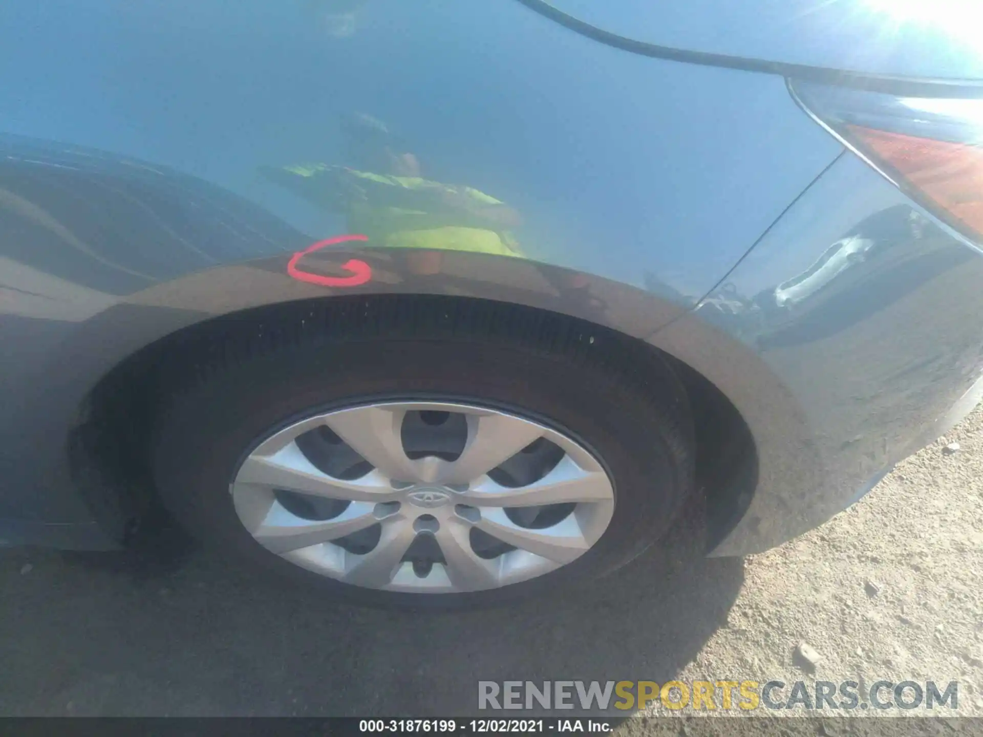 14 Photograph of a damaged car JTDEPMAE9MJ126375 TOYOTA COROLLA 2021