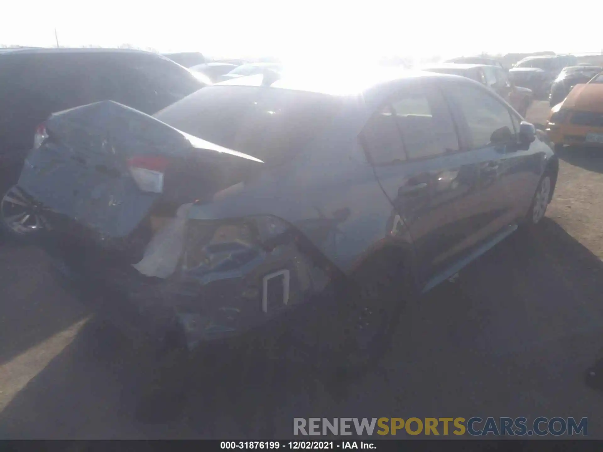 4 Photograph of a damaged car JTDEPMAE9MJ126375 TOYOTA COROLLA 2021