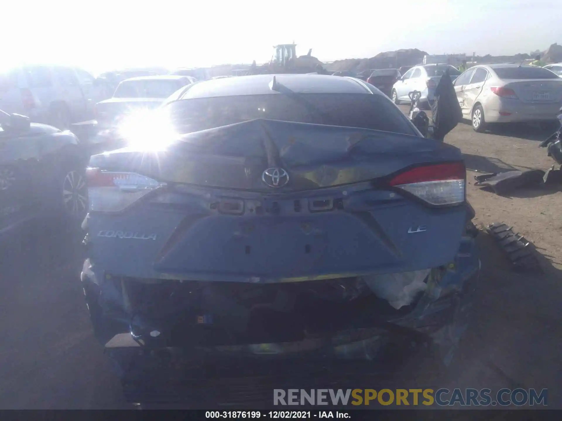 6 Photograph of a damaged car JTDEPMAE9MJ126375 TOYOTA COROLLA 2021