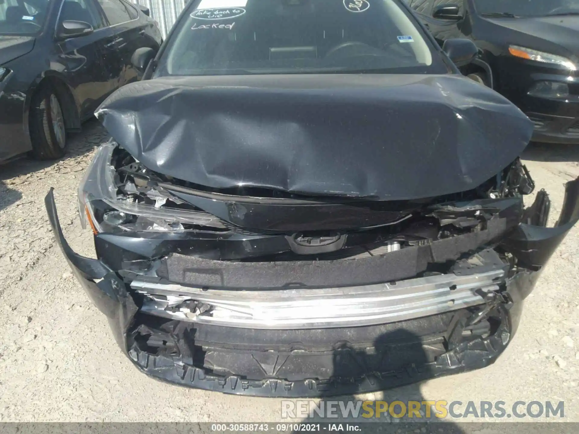 6 Photograph of a damaged car JTDEPMAE9MJ127106 TOYOTA COROLLA 2021