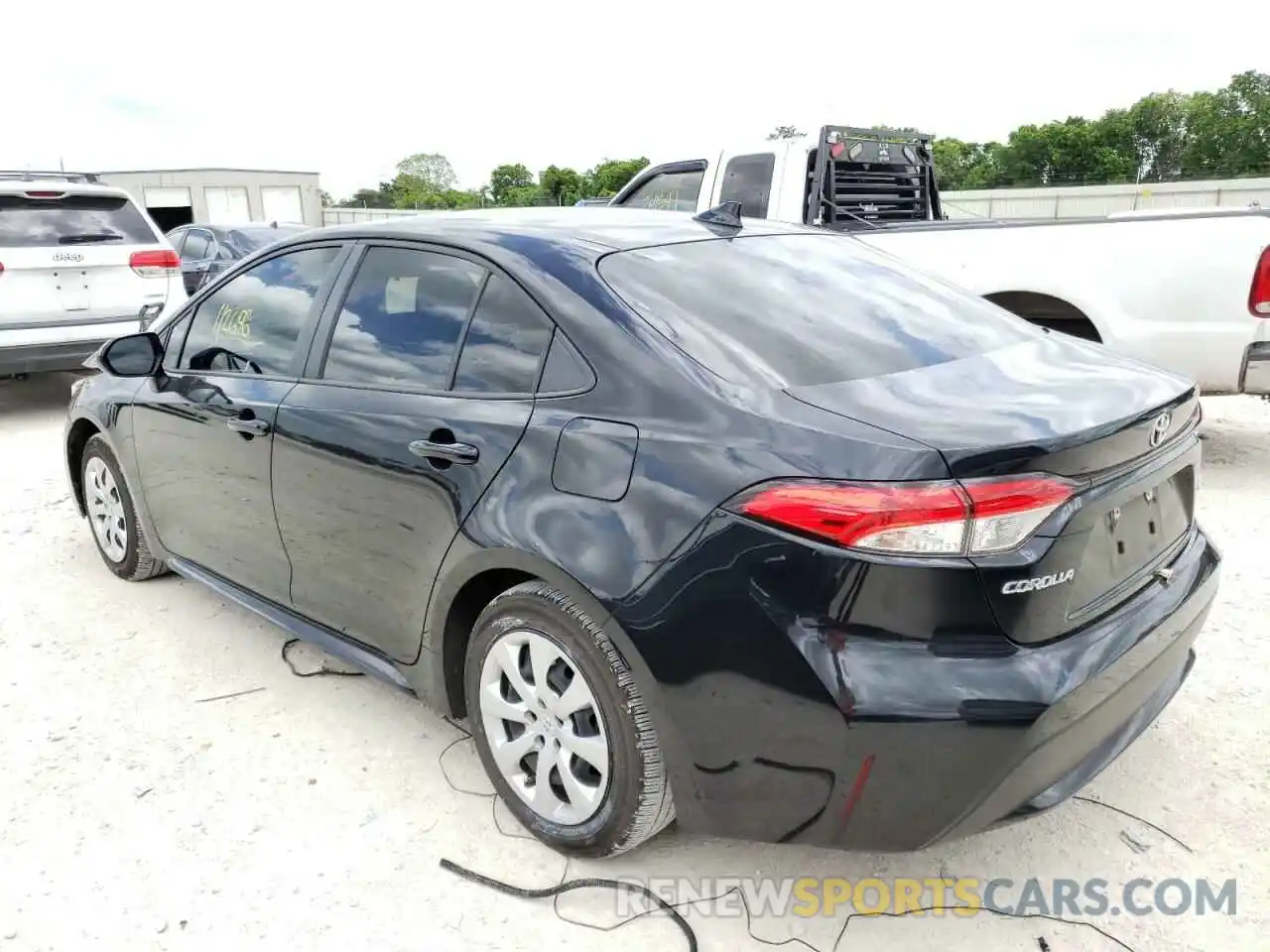 3 Photograph of a damaged car JTDEPMAE9MJ127347 TOYOTA COROLLA 2021