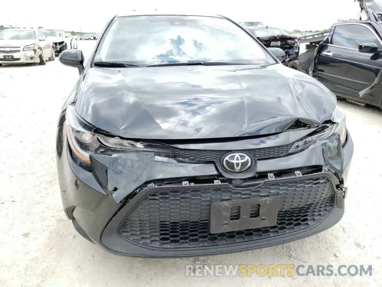 9 Photograph of a damaged car JTDEPMAE9MJ127347 TOYOTA COROLLA 2021