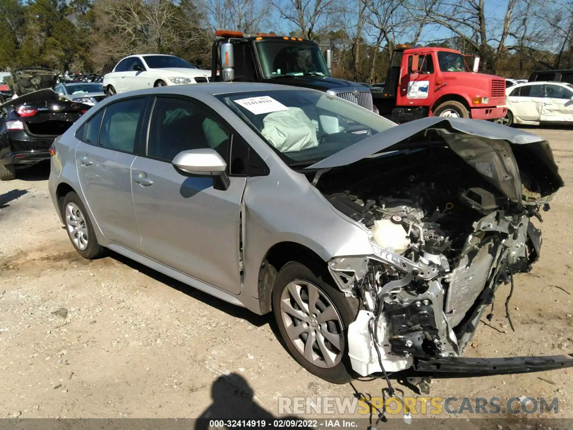 1 Photograph of a damaged car JTDEPMAE9MJ127493 TOYOTA COROLLA 2021