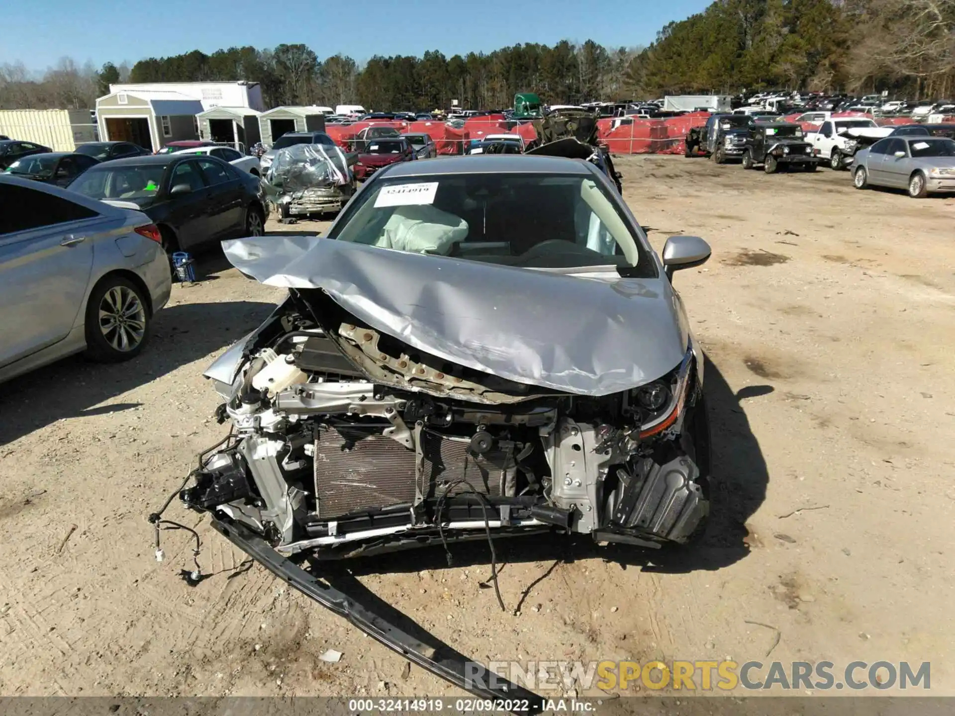 6 Photograph of a damaged car JTDEPMAE9MJ127493 TOYOTA COROLLA 2021