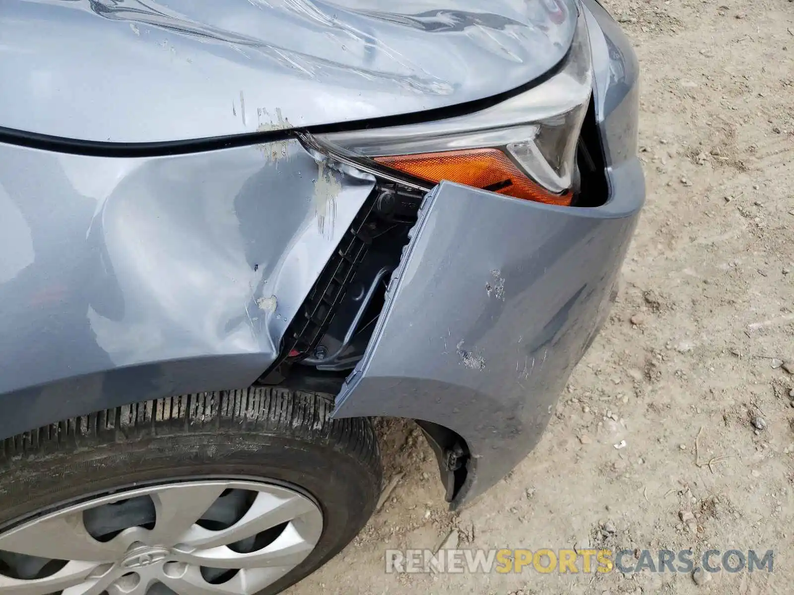 9 Photograph of a damaged car JTDEPMAE9MJ127526 TOYOTA COROLLA 2021