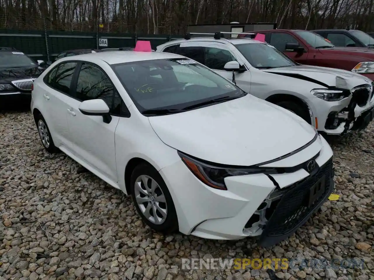 1 Photograph of a damaged car JTDEPMAE9MJ132905 TOYOTA COROLLA 2021