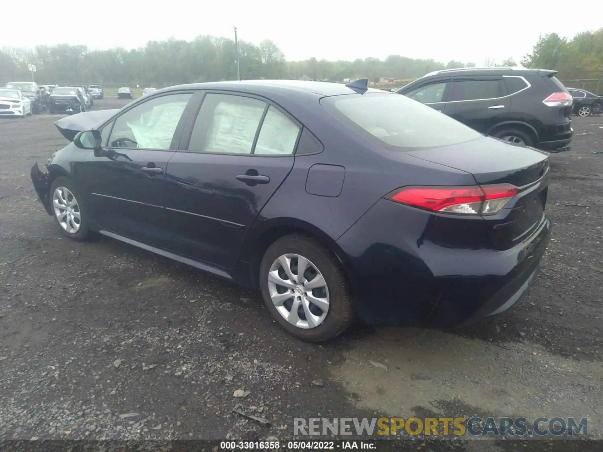 3 Photograph of a damaged car JTDEPMAE9MJ134184 TOYOTA COROLLA 2021