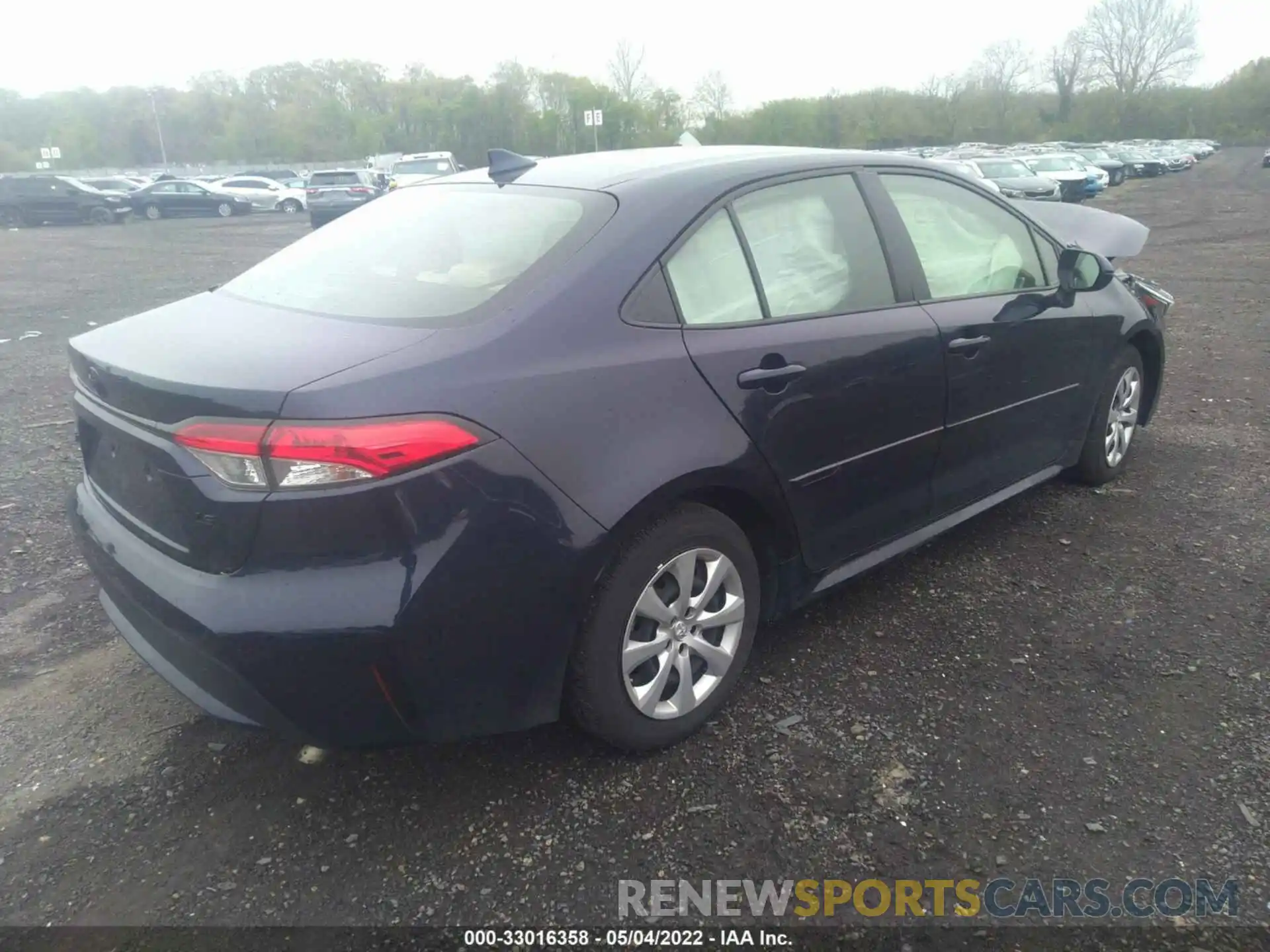 4 Photograph of a damaged car JTDEPMAE9MJ134184 TOYOTA COROLLA 2021