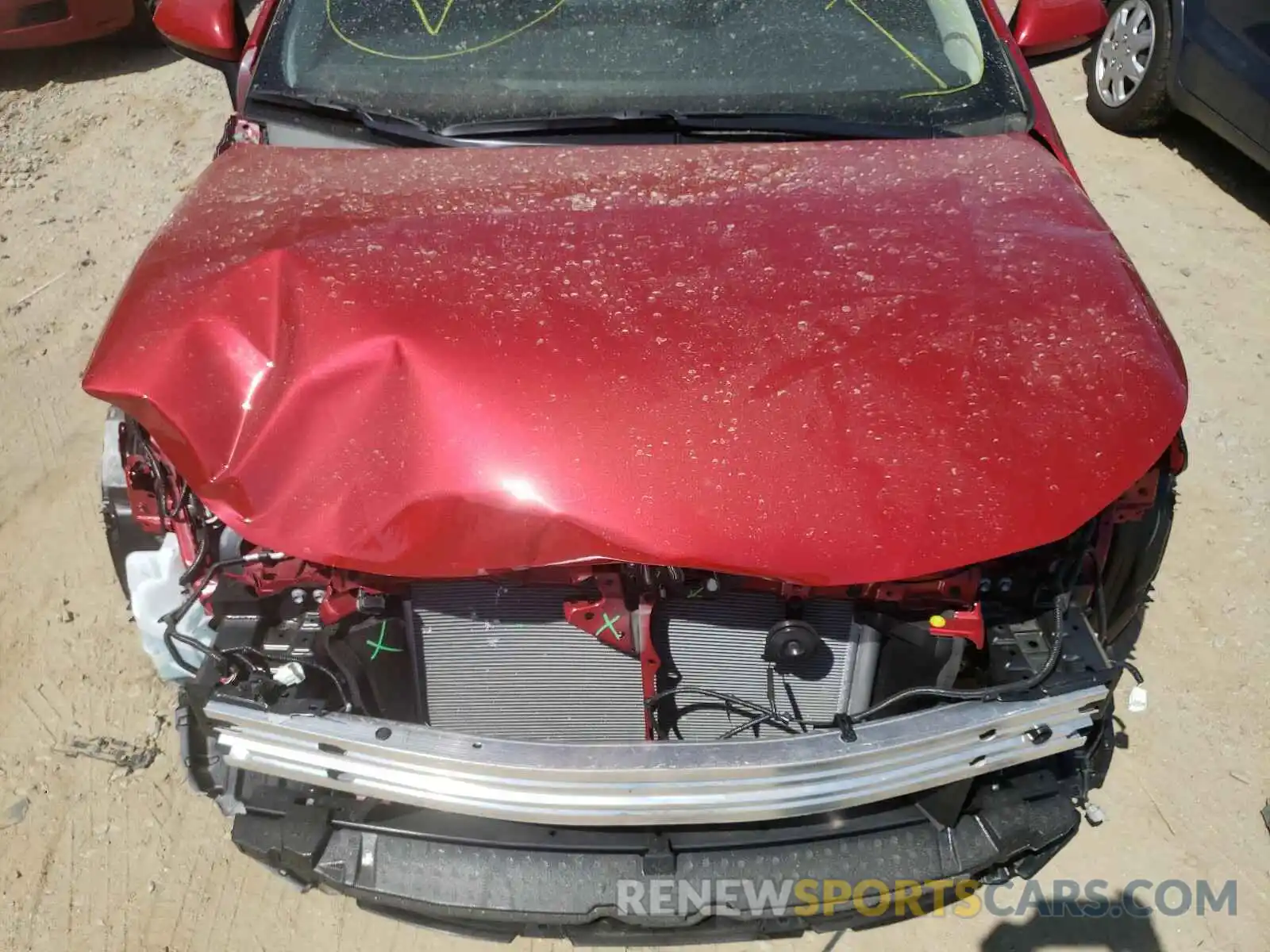 7 Photograph of a damaged car JTDEPMAE9MJ137389 TOYOTA COROLLA 2021