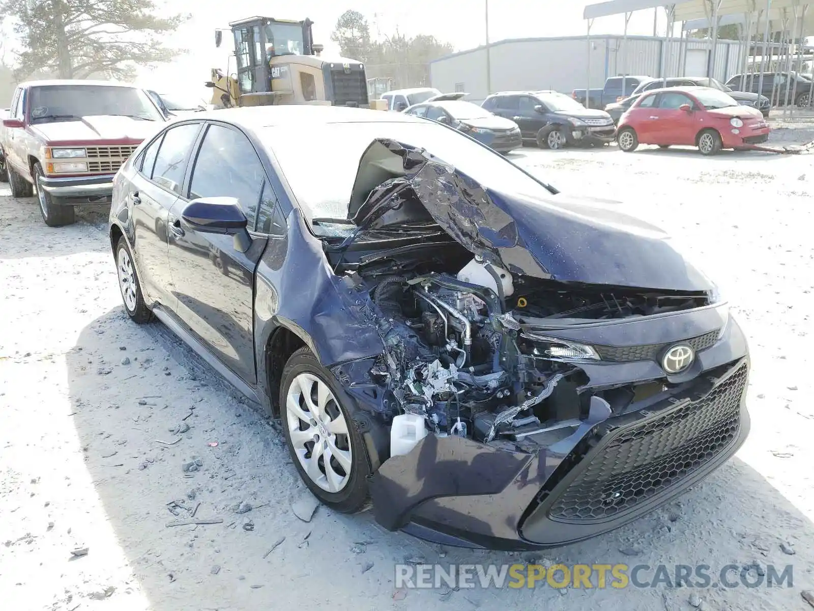 1 Photograph of a damaged car JTDEPMAE9MJ138865 TOYOTA COROLLA 2021