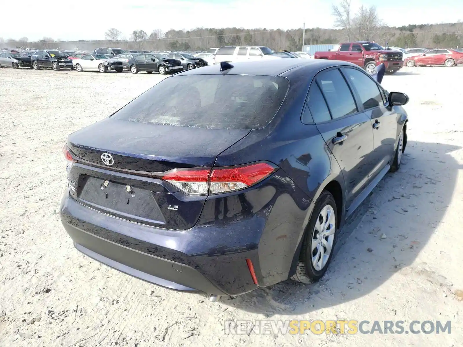 4 Photograph of a damaged car JTDEPMAE9MJ138865 TOYOTA COROLLA 2021