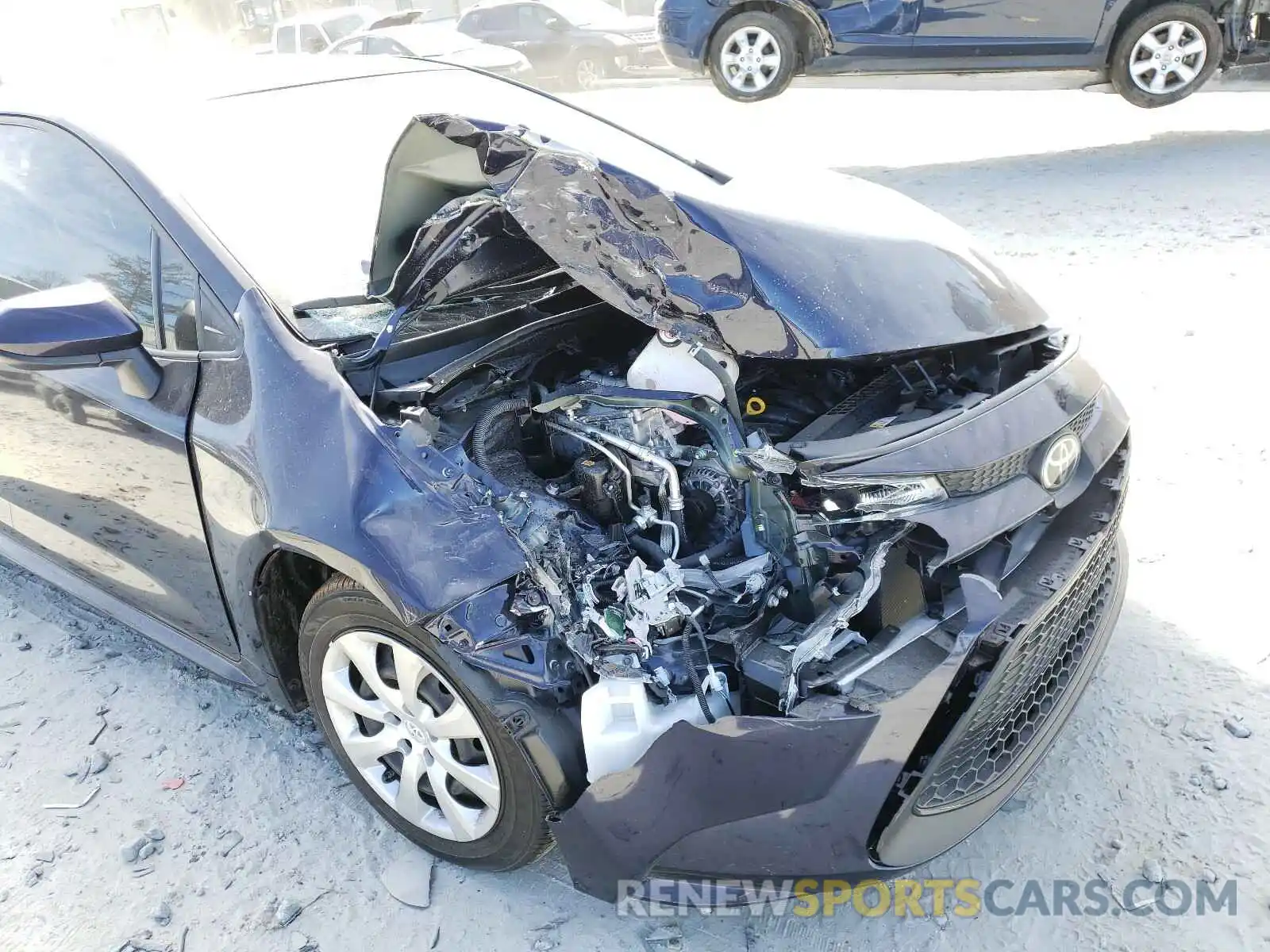 9 Photograph of a damaged car JTDEPMAE9MJ138865 TOYOTA COROLLA 2021