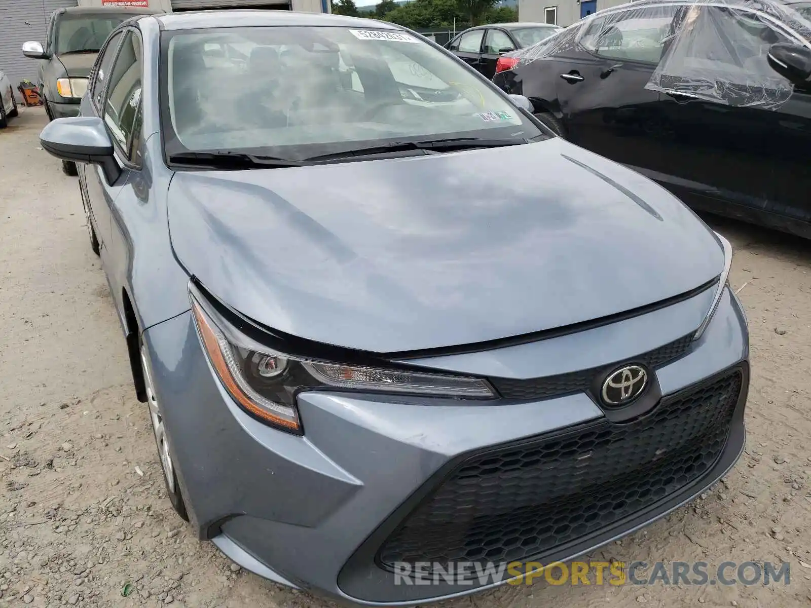 1 Photograph of a damaged car JTDEPMAE9MJ140986 TOYOTA COROLLA 2021