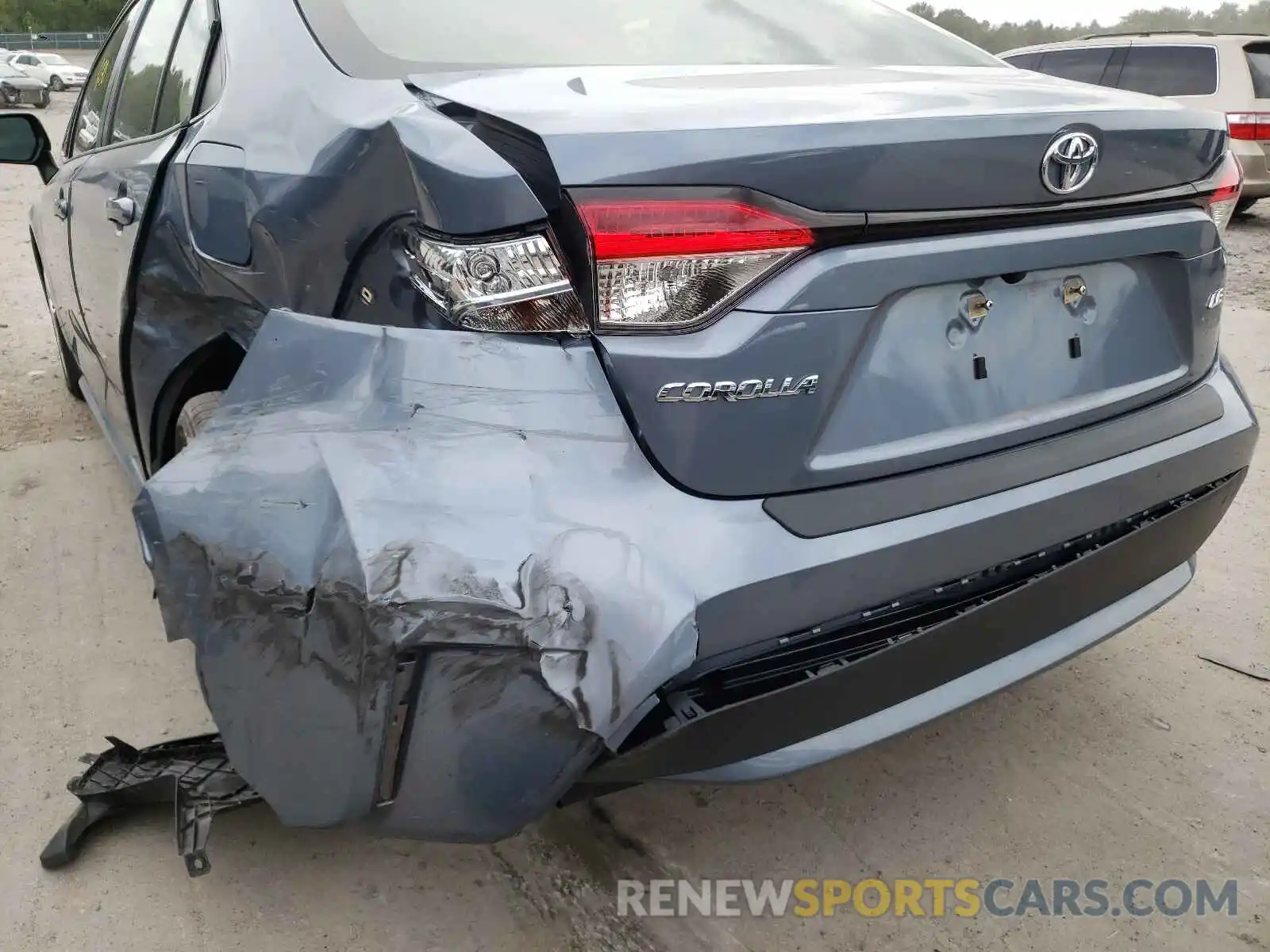 9 Photograph of a damaged car JTDEPMAE9MJ140986 TOYOTA COROLLA 2021