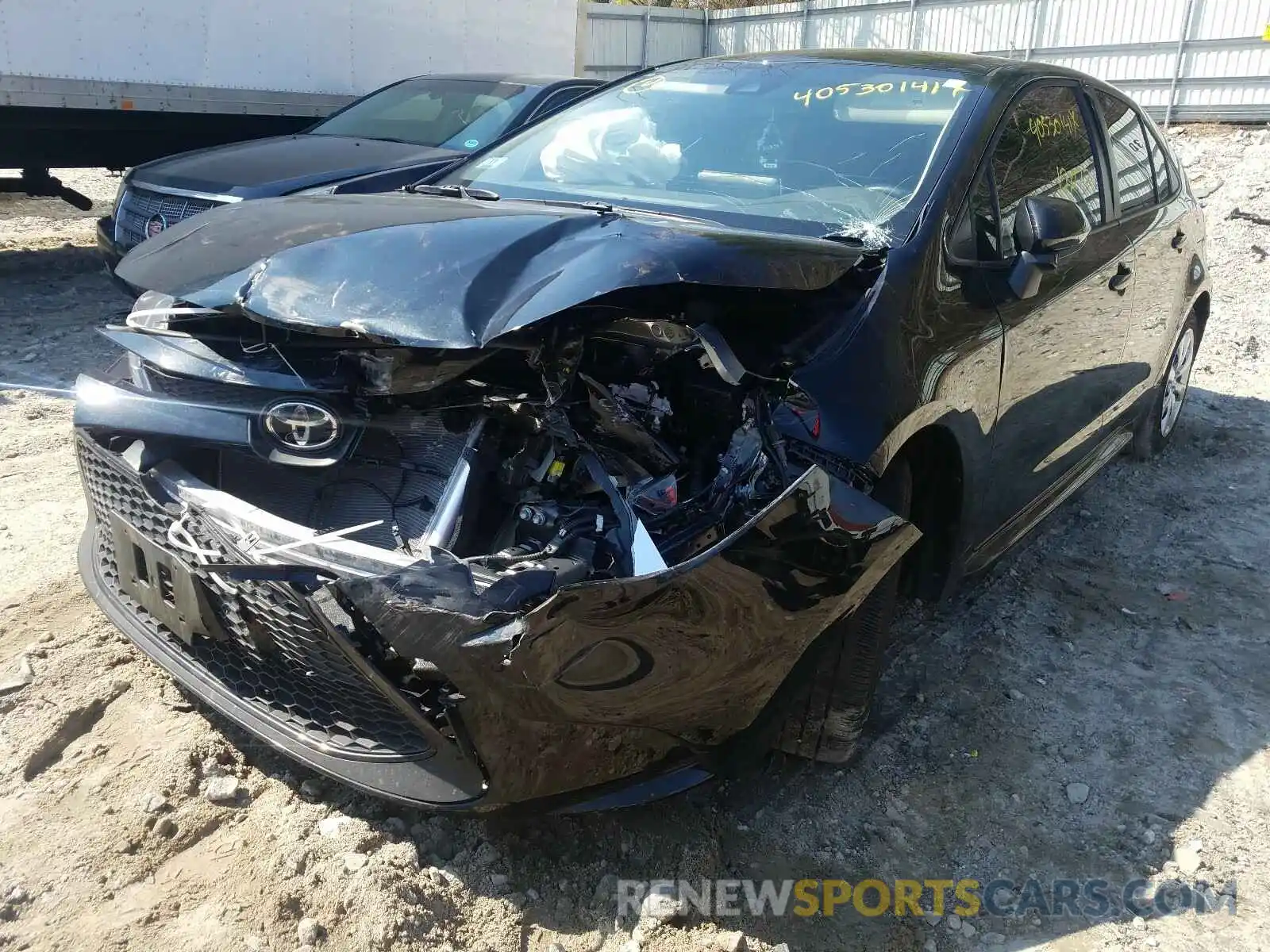 2 Photograph of a damaged car JTDEPMAE9MJ142897 TOYOTA COROLLA 2021