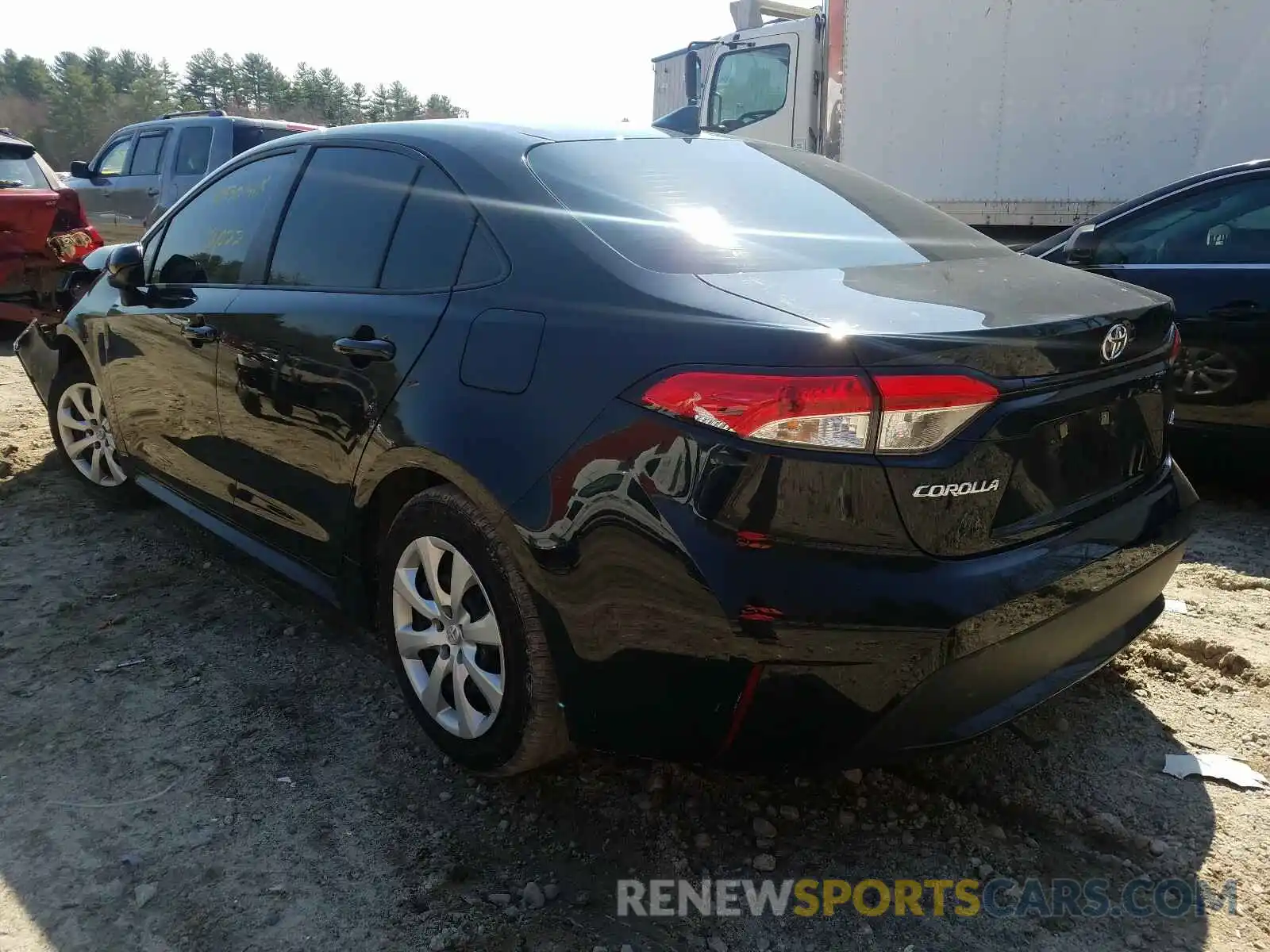 3 Photograph of a damaged car JTDEPMAE9MJ142897 TOYOTA COROLLA 2021