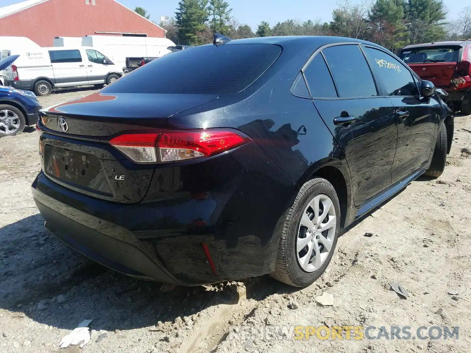 4 Photograph of a damaged car JTDEPMAE9MJ142897 TOYOTA COROLLA 2021