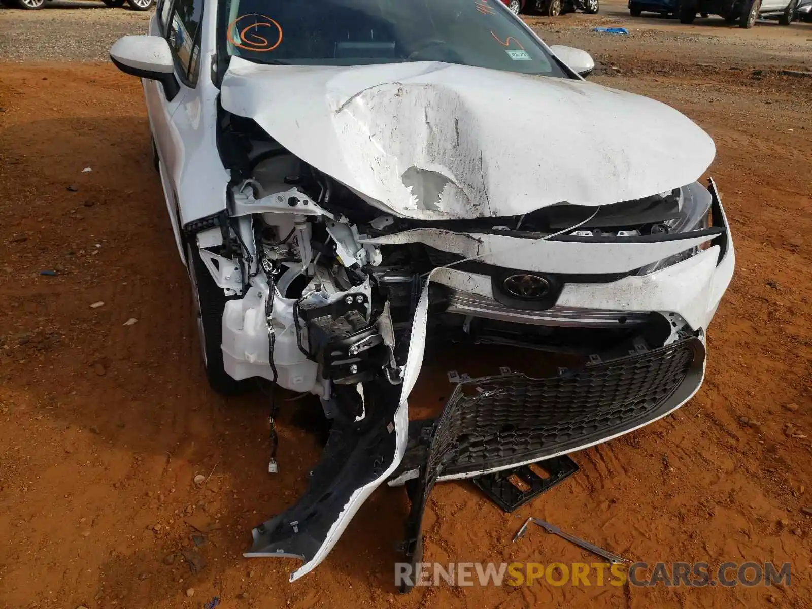 9 Photograph of a damaged car JTDEPMAE9MJ144178 TOYOTA COROLLA 2021