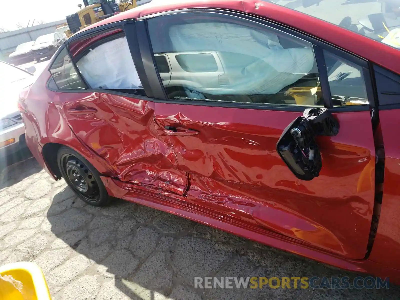 9 Photograph of a damaged car JTDEPMAE9MJ144228 TOYOTA COROLLA 2021