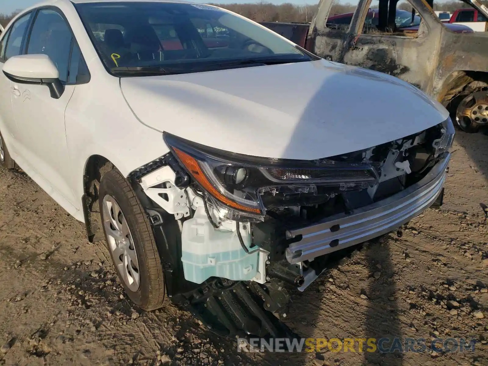 9 Photograph of a damaged car JTDEPMAE9MJ144357 TOYOTA COROLLA 2021