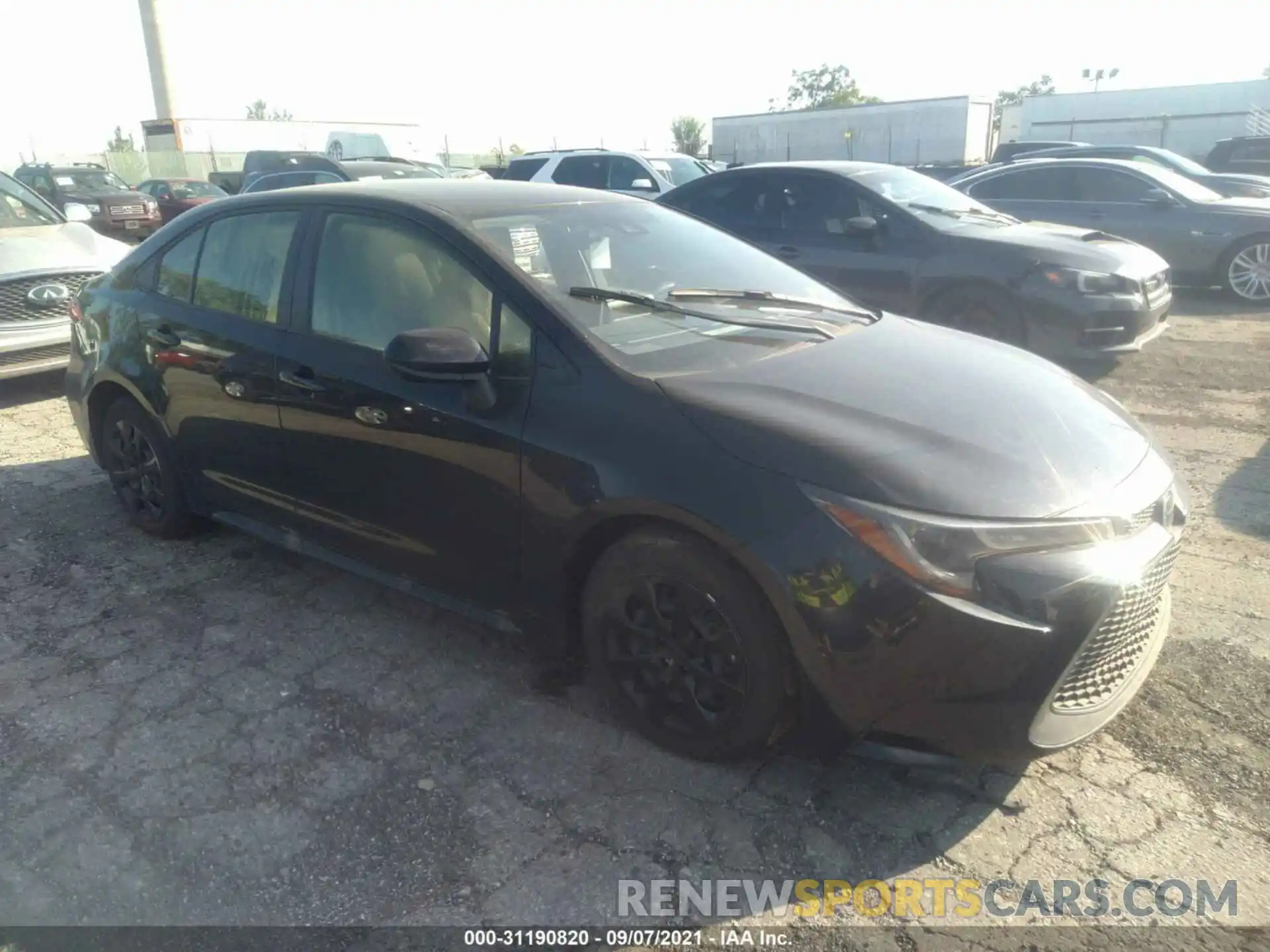 1 Photograph of a damaged car JTDEPMAE9MJ144567 TOYOTA COROLLA 2021