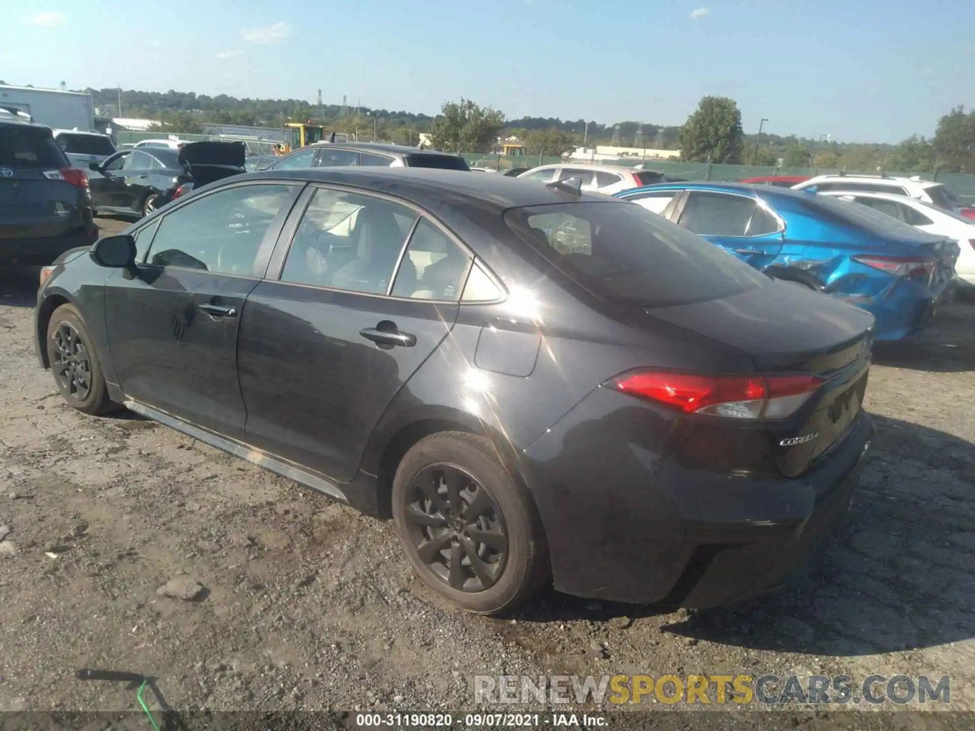 3 Photograph of a damaged car JTDEPMAE9MJ144567 TOYOTA COROLLA 2021