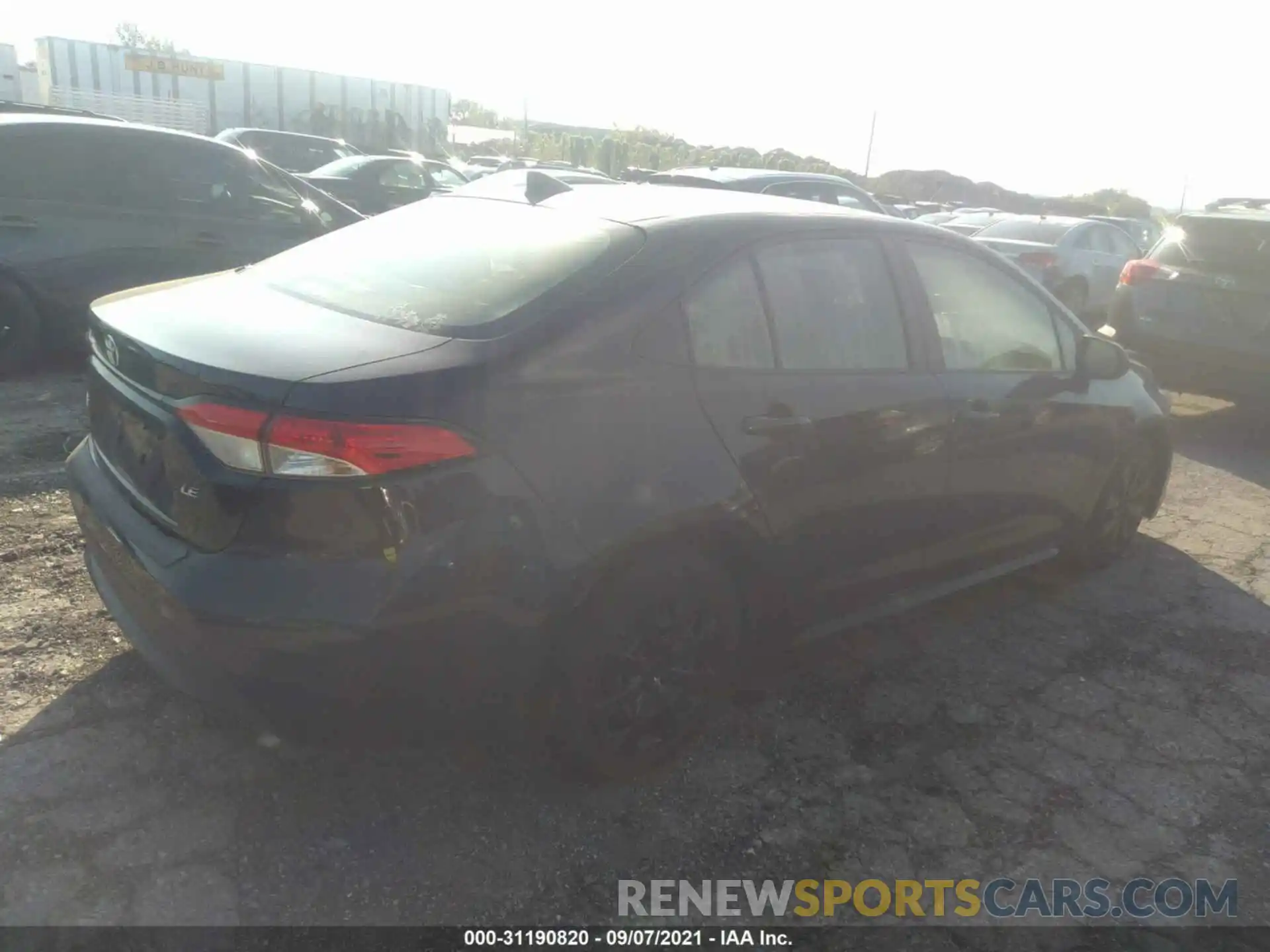 4 Photograph of a damaged car JTDEPMAE9MJ144567 TOYOTA COROLLA 2021