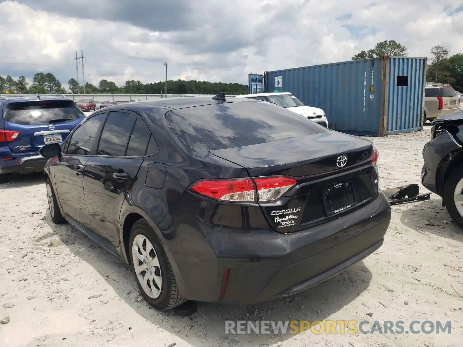 3 Photograph of a damaged car JTDEPMAE9MJ144682 TOYOTA COROLLA 2021