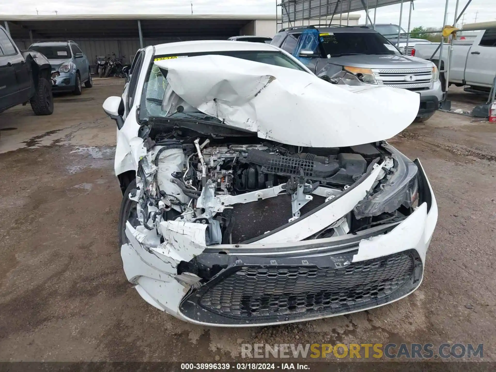 11 Photograph of a damaged car JTDEPMAE9MJ145234 TOYOTA COROLLA 2021