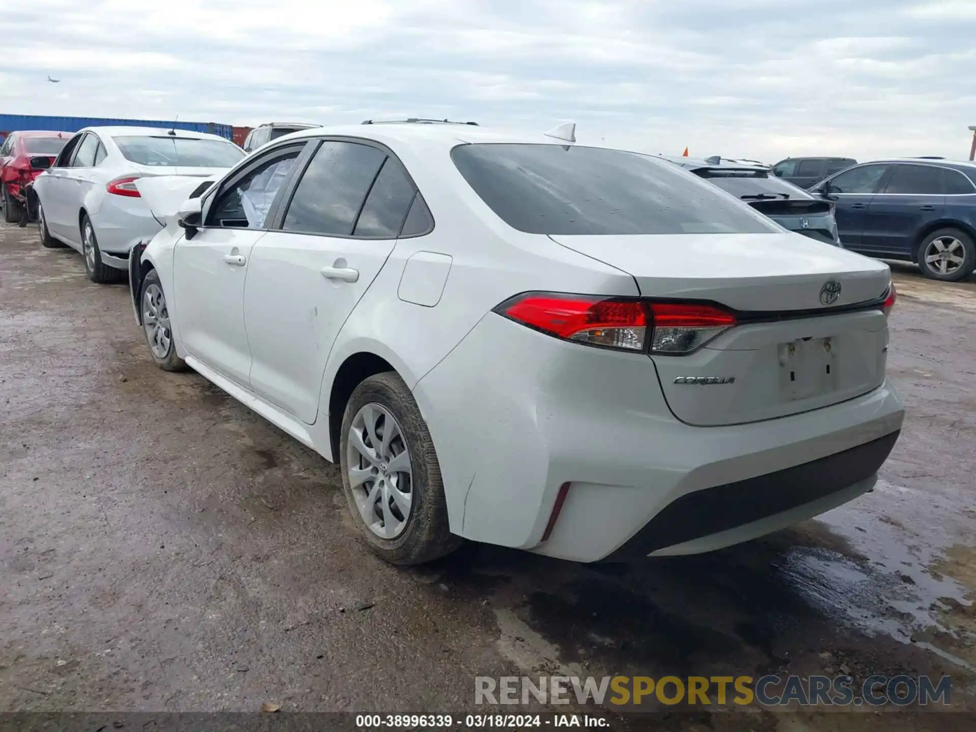 3 Photograph of a damaged car JTDEPMAE9MJ145234 TOYOTA COROLLA 2021