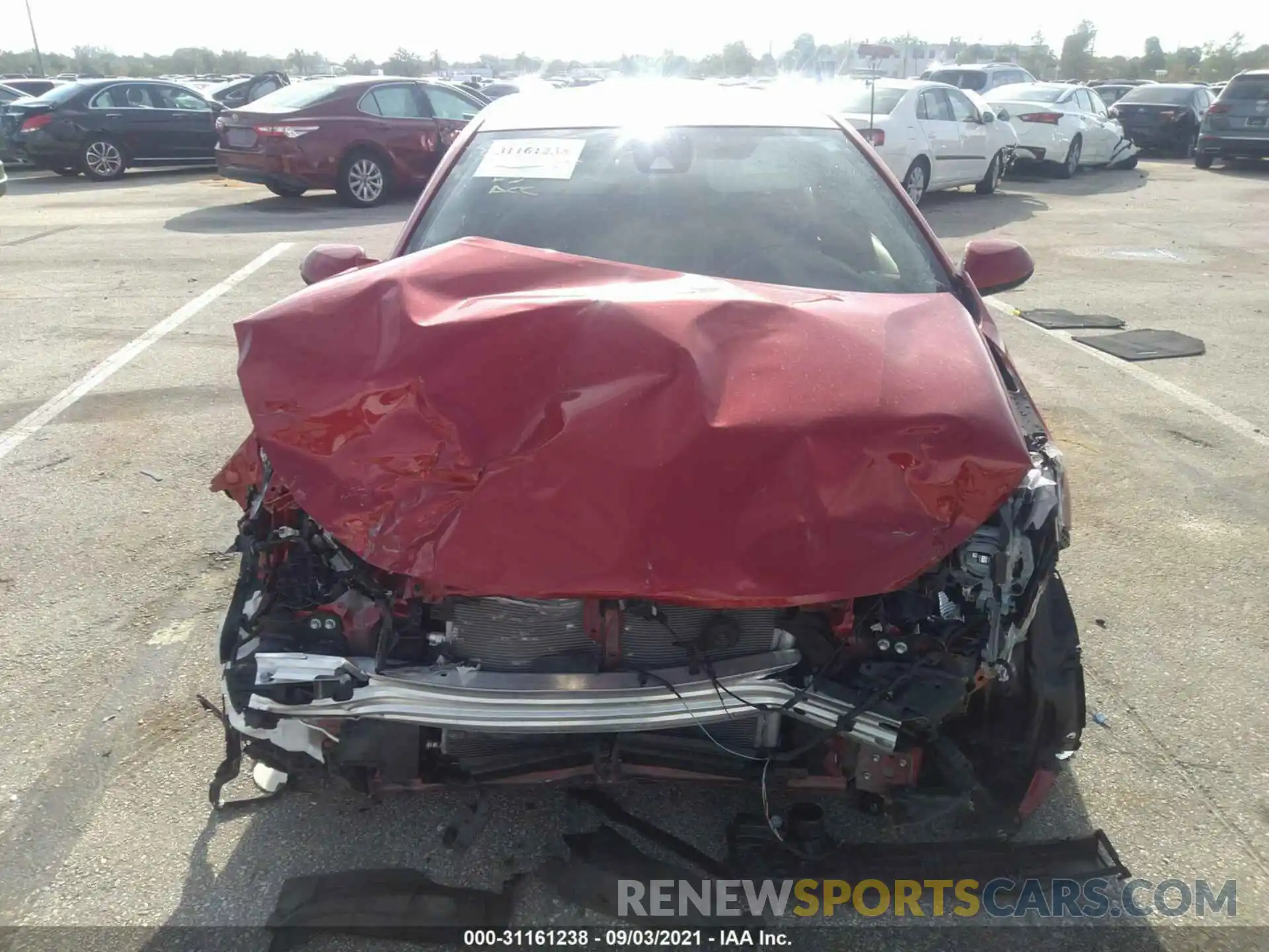 6 Photograph of a damaged car JTDEPMAE9MJ145301 TOYOTA COROLLA 2021