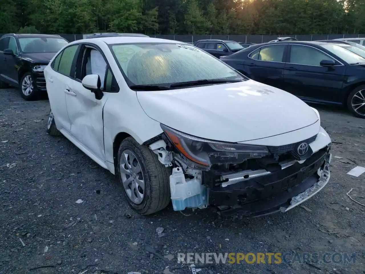 9 Photograph of a damaged car JTDEPMAE9MJ146674 TOYOTA COROLLA 2021