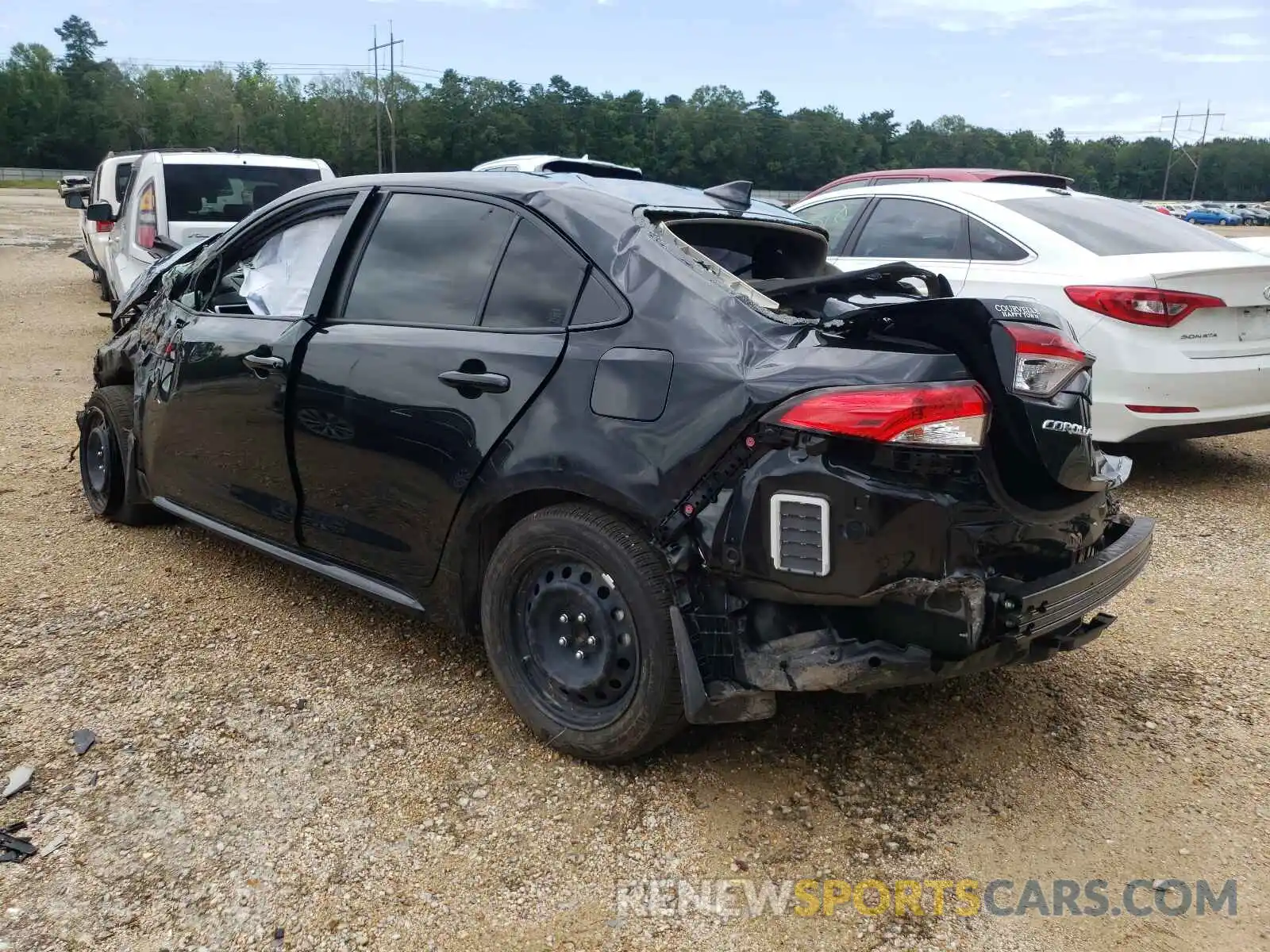 3 Photograph of a damaged car JTDEPMAE9MJ147307 TOYOTA COROLLA 2021