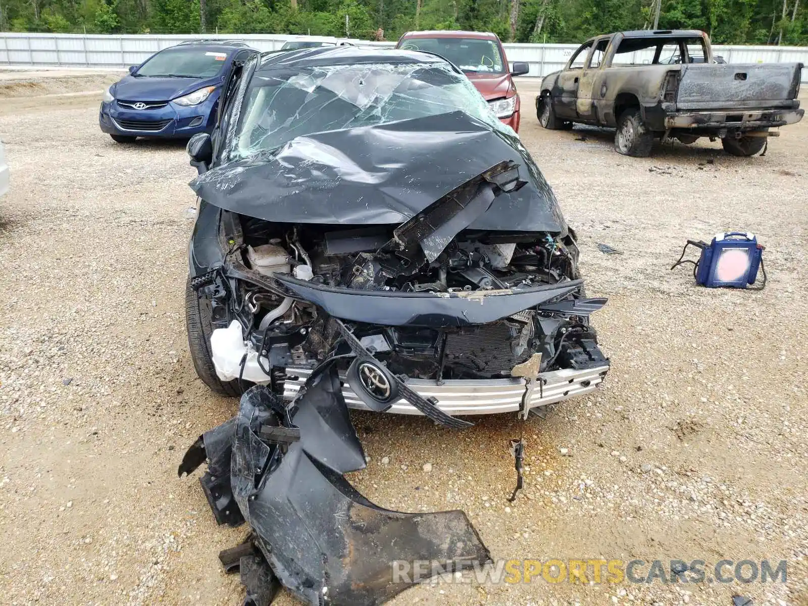 9 Photograph of a damaged car JTDEPMAE9MJ147307 TOYOTA COROLLA 2021