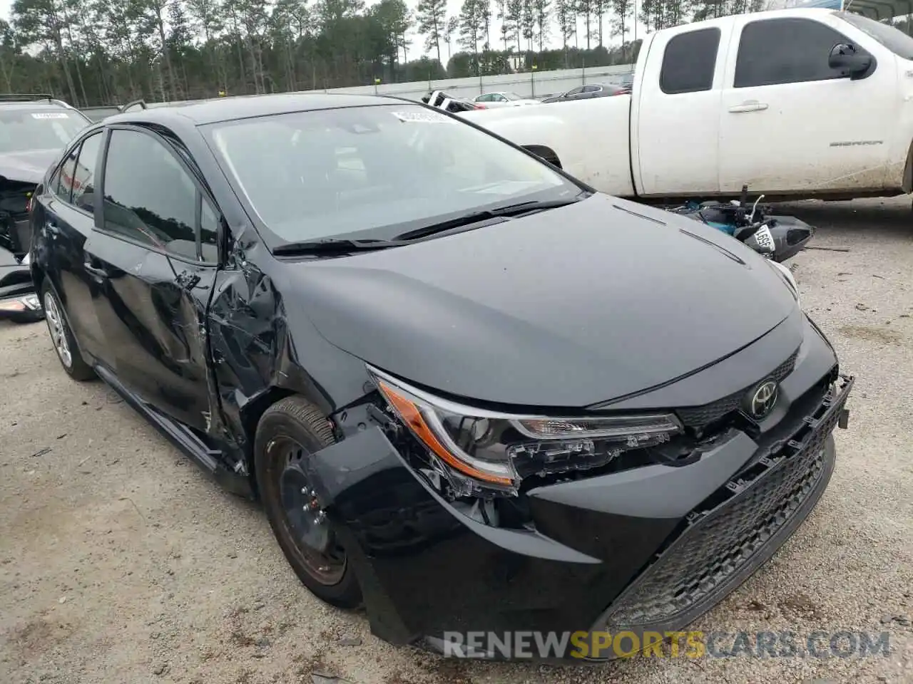 1 Photograph of a damaged car JTDEPMAE9MJ148991 TOYOTA COROLLA 2021