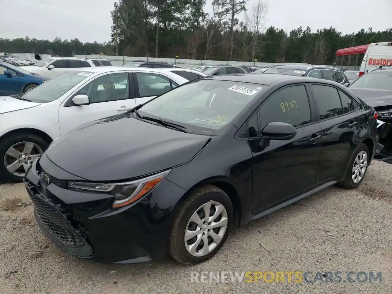 2 Photograph of a damaged car JTDEPMAE9MJ148991 TOYOTA COROLLA 2021