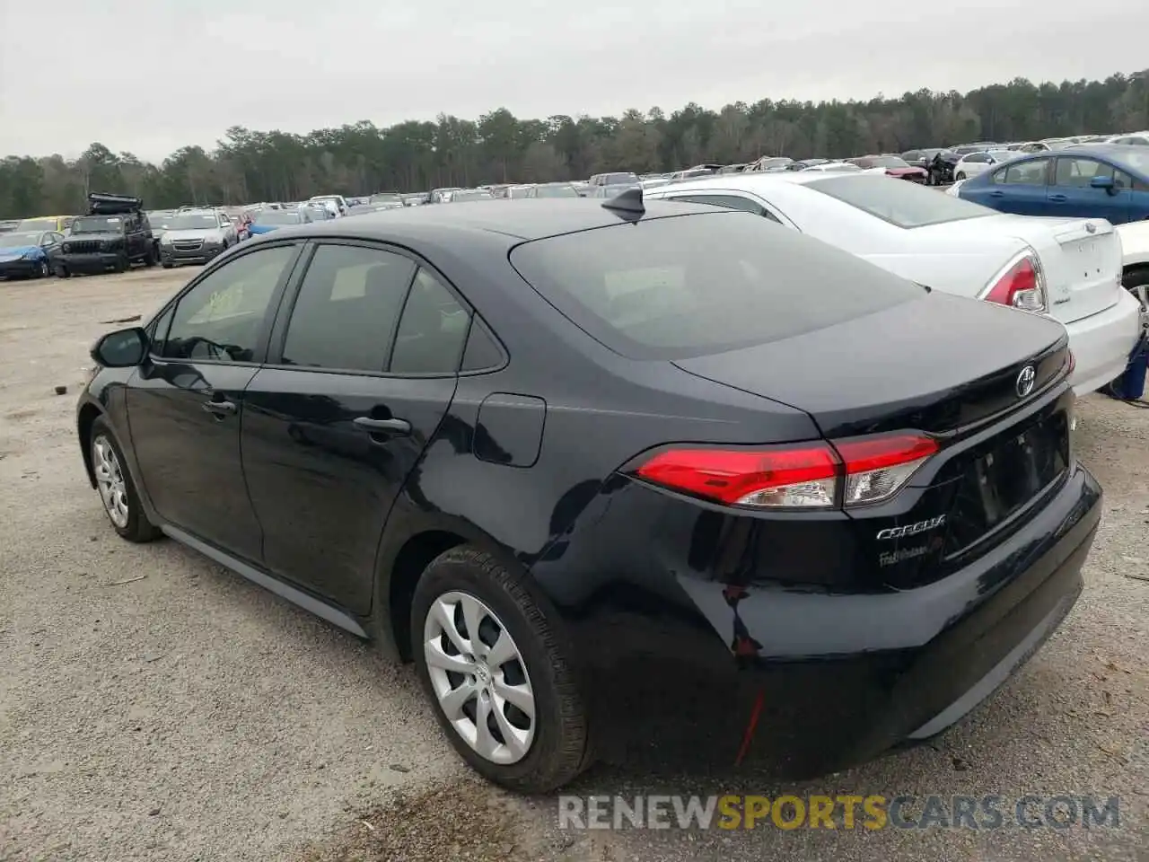 3 Photograph of a damaged car JTDEPMAE9MJ148991 TOYOTA COROLLA 2021