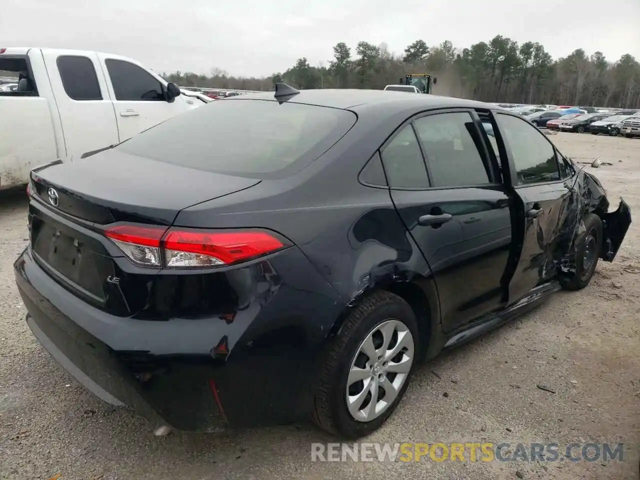 4 Photograph of a damaged car JTDEPMAE9MJ148991 TOYOTA COROLLA 2021