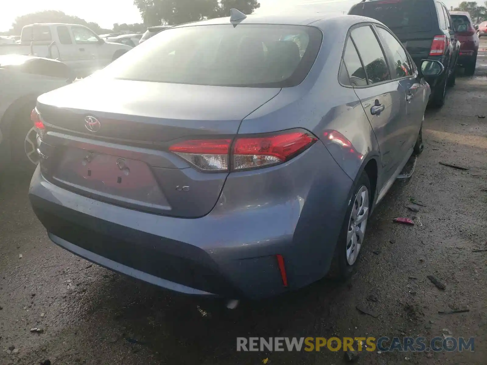 4 Photograph of a damaged car JTDEPMAE9MJ149445 TOYOTA COROLLA 2021