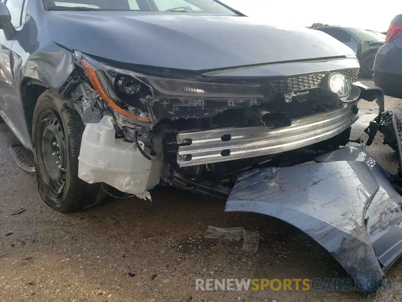 9 Photograph of a damaged car JTDEPMAE9MJ149445 TOYOTA COROLLA 2021