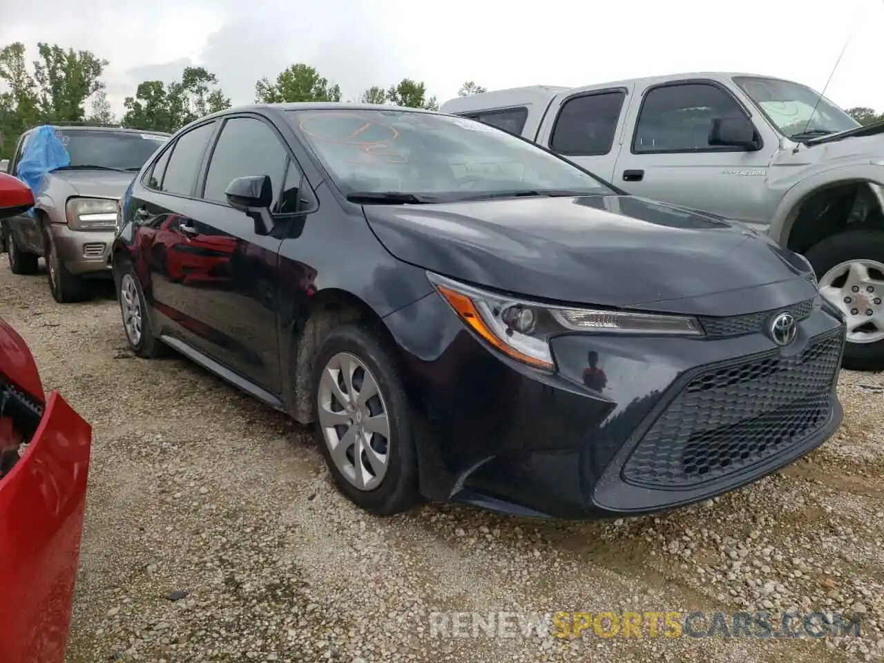 1 Photograph of a damaged car JTDEPMAE9MJ151602 TOYOTA COROLLA 2021