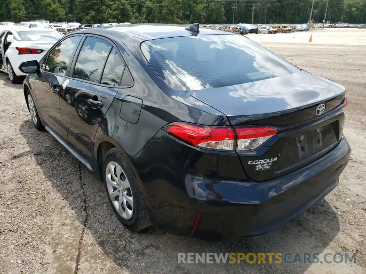 3 Photograph of a damaged car JTDEPMAE9MJ151602 TOYOTA COROLLA 2021