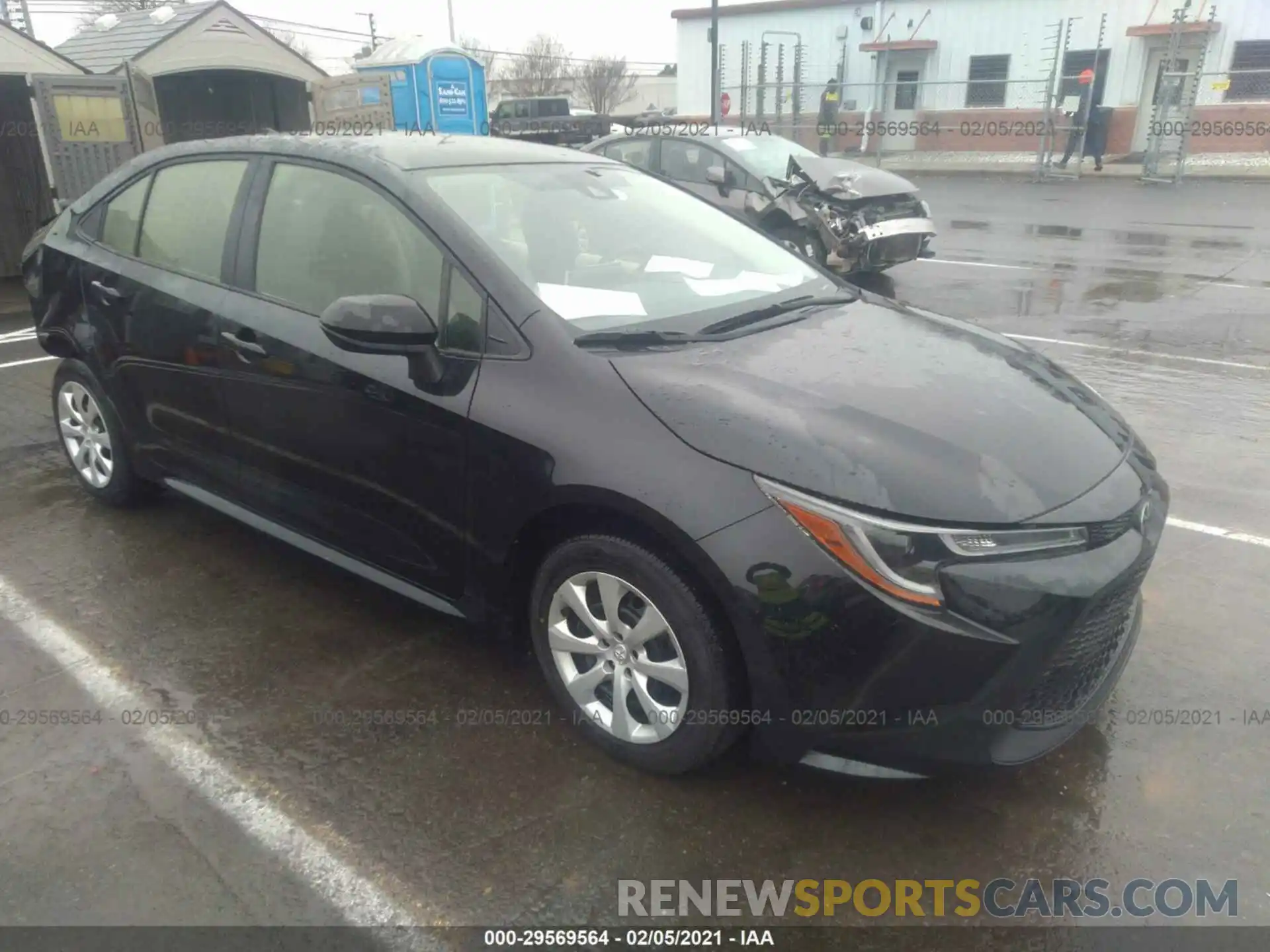 1 Photograph of a damaged car JTDEPMAE9MJ152099 TOYOTA COROLLA 2021