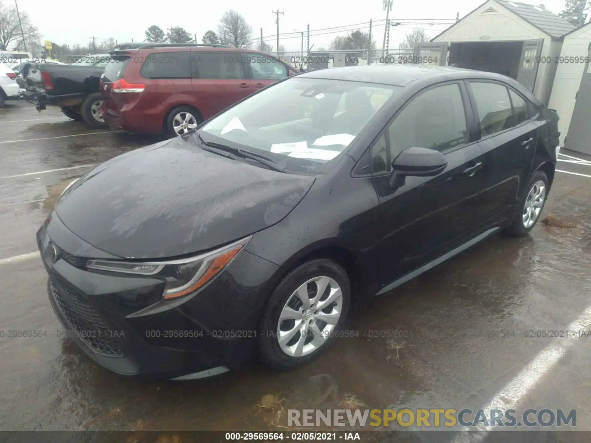 2 Photograph of a damaged car JTDEPMAE9MJ152099 TOYOTA COROLLA 2021