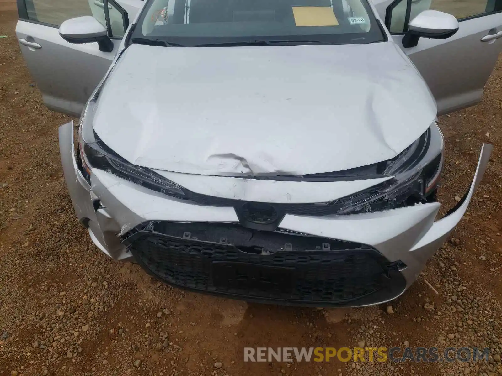 7 Photograph of a damaged car JTDEPMAE9MJ154712 TOYOTA COROLLA 2021